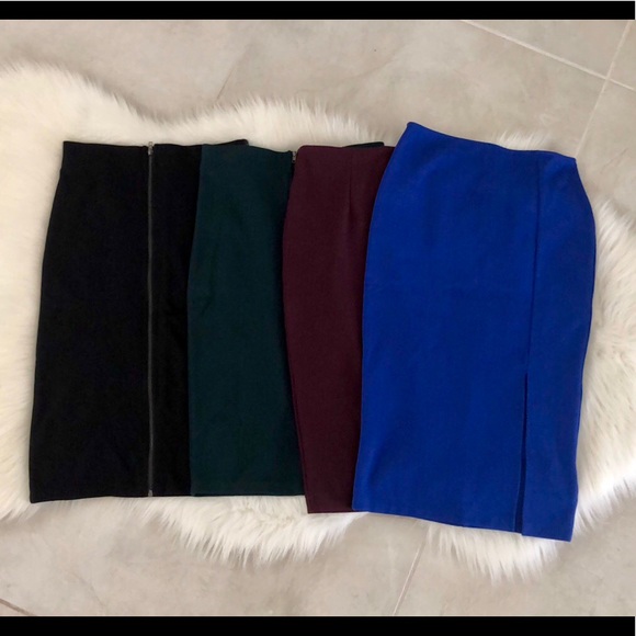 Bundle of 5 NEW Pencil Skirts, size Small - Picture 5 of 6